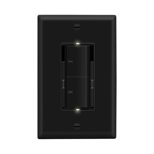 TOPGREENER Dual Load Dimmer White
