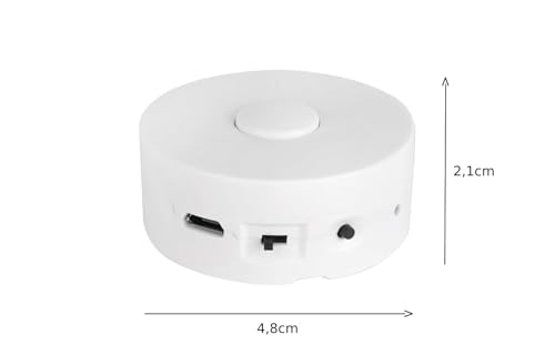 TalkJoy Sprachmodul für Teddybären, Voice Recorder mit 195 Sekunden Aufnahmezeit, USB aufladbar, Sprechendes DIY Modul für Kinder, Senioren, Stofftiere und Puppen