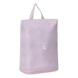 Schuhtasche für Reisen – Organizer für Schuhe, wasserdicht, tragbar, aus Oxford-Gewebe, staubdicht, atmungsaktives Netz, für Herren und Damen, Fitnessstudio, Sport, Urlaub (1 Stück), Bean Paste Color