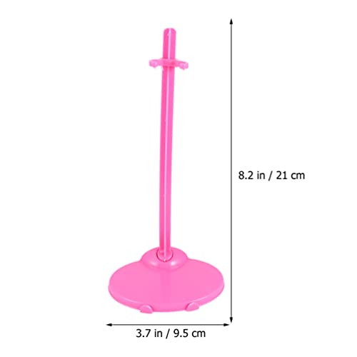 STOBOK 24 Pçs Porta-Bonecas Mini Figuras De Ação Suporte De Exibição De Boneca Suporte De Pulso Supo