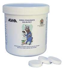 Shorefields AGMA Stablemate Dis-In-Fect, SCIENTIFICALLY PROVEN TO KILL STRANGLES AND RINGWORM! 100 tablets