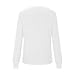 Women's Cashmere Sweaters Classic Fit V Neck Long Sleeve Sweater Fall Winter Warm Knitted Pullover Jumper Tops (White,Medium)