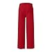 Womens Wide Leg Sweatpants Baggy High Waisted Drawstring Printed Lounge Pants with Pockets Fashion Winter Outfits S-2XL Red