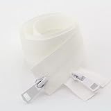 5# Double curseurs fermetures à glissière en nylon imperméables fermetures à glissière invisibles à extrémité ouverte pour bricolage à la main couture décoration fournitures-B, 5#, 75 cm