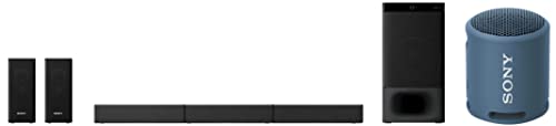 Image of Sony HT-S500RF Real 5.1ch Dolby Audio Soundbar for TV with Rear Speakers & Subwoofer, 5.1ch Home Theatre System & Srs-Xb13 Wireless Extra Bass Portable Bluetooth Speaker with 16 Hours Battery Life