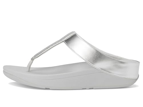 Image of FitFlop Women's FINO Glitterdust Metallic Toe Post Flip Flop Sandal