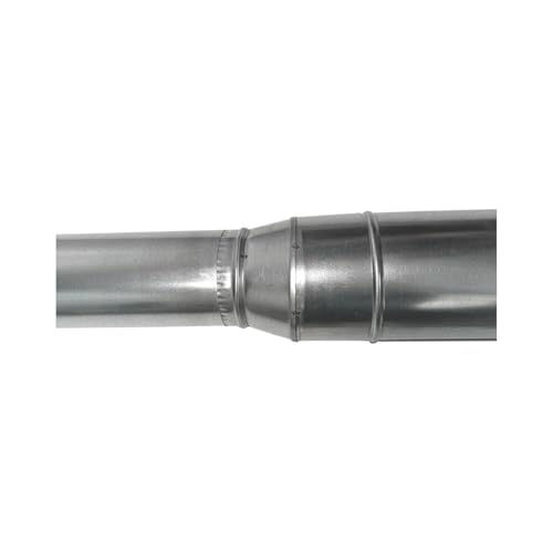 Miniatura 4 de Caexven Reducción Para Chimeneas En Acero Galvanizado - Serie Lisa - 150 A 120 Mm
