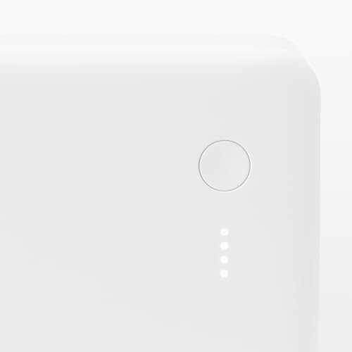 無印良品 急速充電ができるモバイルバッテリー付充電器 5000mAh USB-C/A MJ-PSMB50 LA1PHA3A