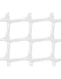  Faura - Malla PLASTICA Cuadrada 2x2 cm Blanca  1x5m