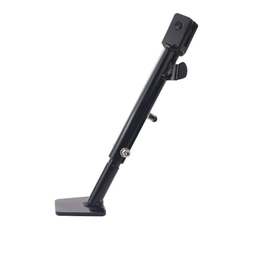 Béquille latérale moto DR650 stationnement stable en voyage support réglable noir