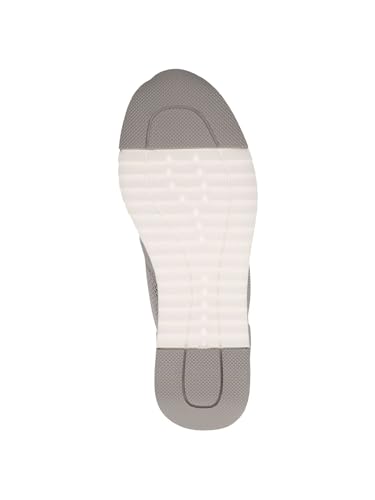 CAPRICE Chaussures à enfiler femme à plateforme Sportives, Gris (Grey Comb), 39 EU