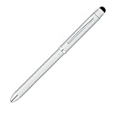 Cross Tech3+ Refillable Multi-Function Ballpoint Pen with Stylus, Medium Ballpen And Pencil, Includes Premium Gift Box - Satin Chrome
