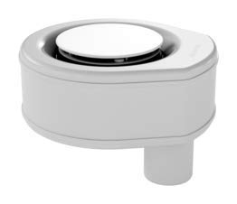 Preisvergleich Produktbild KALDEWEI KA 90 Ablaufgarnitur 4053 WEISS emailliert senkrecht