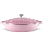 Chasseur Round Casserole, 30 cm/ 2.5 Litre, Cherry Blossom - Made in France