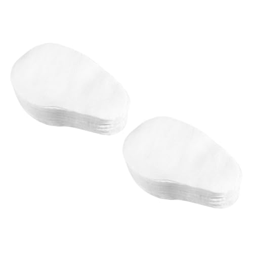 ERINGOGO 200 piezas Oculares de Algodón Suaves y Portátiles para Cuidado del Contorno de Ojos Almohadillas de Papel Cómodas para Uso Viajes y Hogar