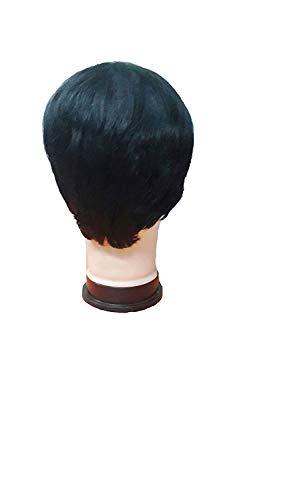 Image of Tressedup Hair Men's Short Black Natural Wigs For Men Full Head, Wigs for Boys