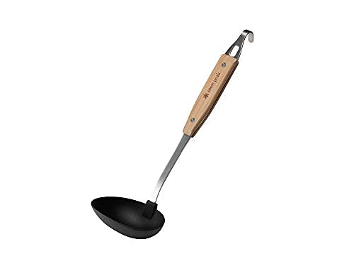 Snow PeakNylon Ladle, CS-214, Stainless Steel, Nylon, Bamboo, Made in Japan, Lifetime Product Guarantee