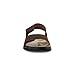 ECCO Men's Cozmo Two Band Slide Sandal, Mocha, 10-10.5