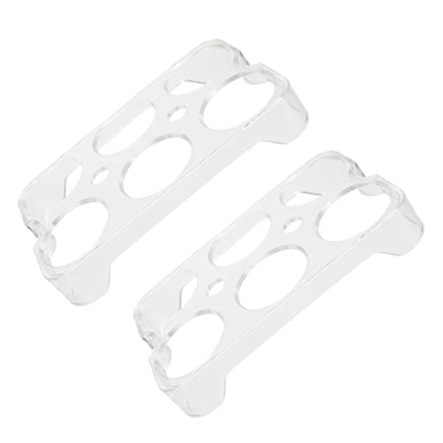 Gatuida 2個冷蔵庫用卵ケース 卵トレイ 大容量 衝撃防止 耐衝撃 プラスチック製