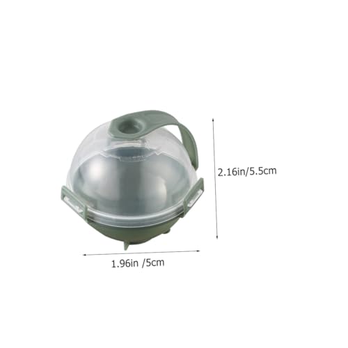 Molde para hielo esférico 12 pzas verde miniatura 2