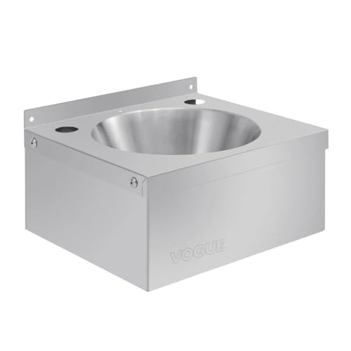 Mini lavabo Vogue P088 compacto lavamanos de pared para baño estrecho