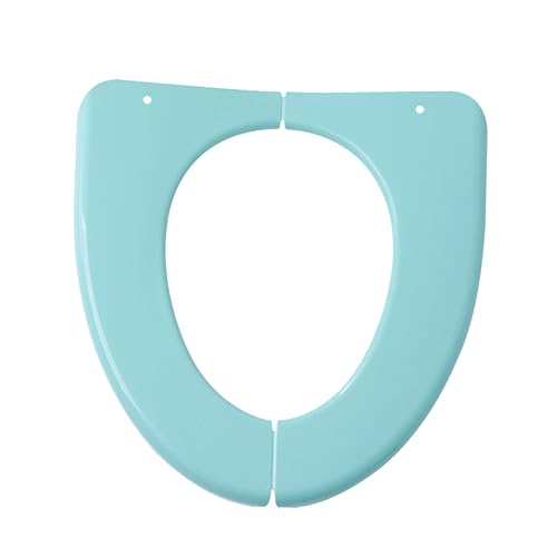 WOFASHPURET 1pc Toilet Seat Cushion Seat Padded Training Stool Toilet Cushion Portable Folding Travel Travel Potty Green