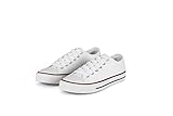 7kmh Essentials Trainer Low Top Turnschuhe Unisex Sneaker Damen Herren White 45