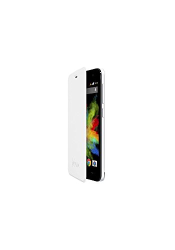 Wiko Etui Folio avec Support Bloom Blanc