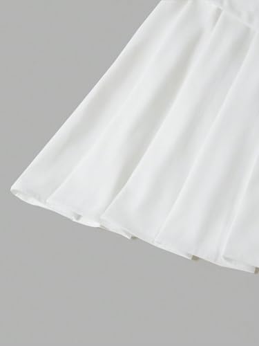 Women's Basic Mini Skirt Color Record High-Waist A-Line Skirt3