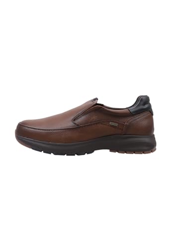 Fluchos Mocasín de Hombre Nebraska F2064 de la Talla 44 en Color Nut