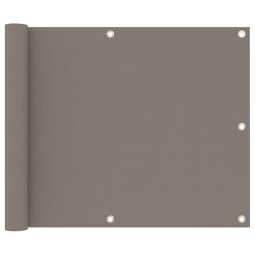Protection balcon Oxford enduit PU de qualité supérieure taupe - 2