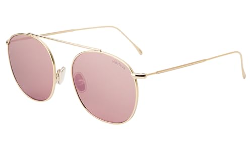 Illesteva Women's Mykonos II Gold Sunglasses2