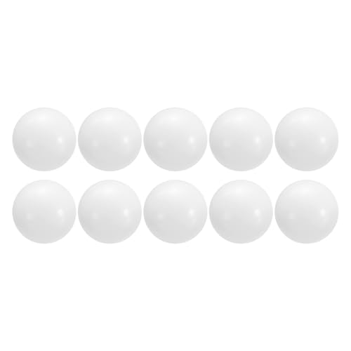 uxcell 10pcs POM Bearing Balls 1" 25.4mm Solid Plastic Bearing Ball