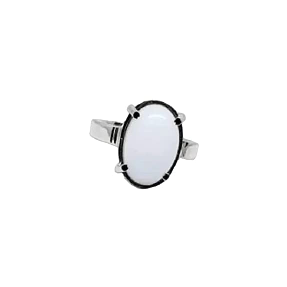 Pierre de lune 6,25 Ratti bague ajustable sans problème de taille pour femme