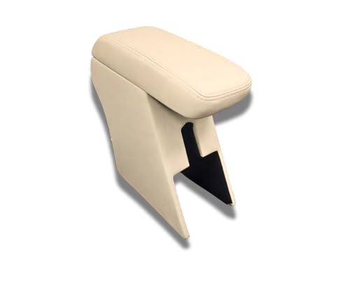 Image of Pabla Enterprises 2.0 High-End Car Center Armrest with Storage Compatable with OLD Amaze 2019-24,Swift,Eon Old Dzire /Celerio /Ritz,SX4 /Ignish /TATA Vista /Manza /Zest /Bolt /,Mobilio,Brio,BRV Beige Color