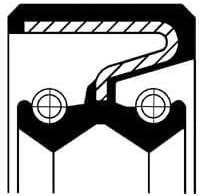 Corteco 01002241B Shaft Seal, Crankshaft