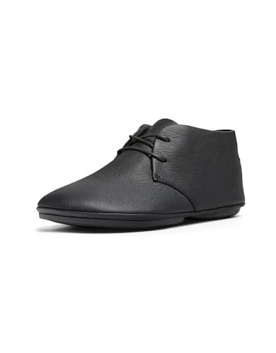 Camper Women's Lace Up Bootie, Black 036, 8.5
