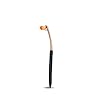 Eye envy propowder applicator brush for dogs and cats use to safely and evenly apply tear stain powder small washable superfine fiber hair long tapered bristles ergonomic handle  urban country home decor