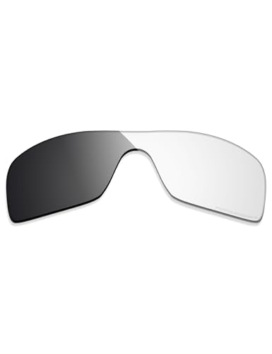 Image of Alphax Adapt Grey Photochromic Non-polarized Replacement Lenses for Oakley Turbine Rotor OO9307 Sunglasses