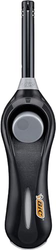 BIC MegaLighter Multipurpose Lighters, Black, Pack of 2