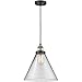 Innovations 201C-BAB-G42-L 1 Light Mini Pendant, Black Antique Brass