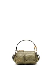 Antique Gold-tone Hardware/Tonal Mk Signature Coated Twill/Pistachio