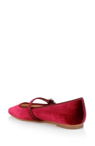 Zapatos planos Badgley Mischka Brystol Mary Jane para mujer, color negro, talla 37.5 EU 4