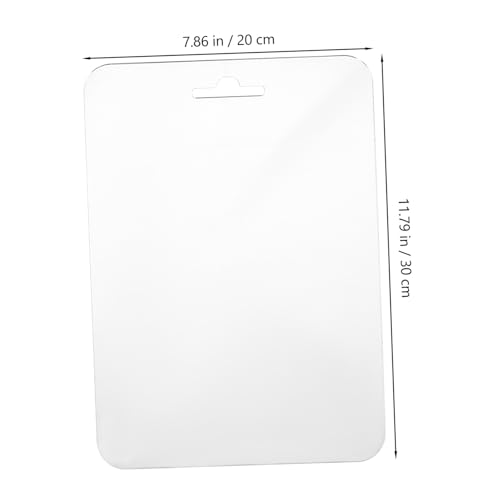 Miroir incassable acrylique Mipcase pour éliminer la buée de douche