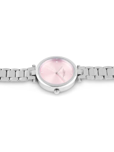 Image of French Connection Pink Sunray Dial, Analog Watch for Women - FCN0166PSM