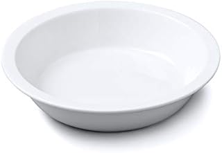 WM Bartleet & Sons 1750 T395 Round Pie Dish, White