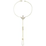 Glorria sense Pave Shahmeran avalée en Or Massif 14 carats - VK0534