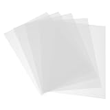 HOMSFOU Láminas Termoencogibles 0,2 Mm Para Manualidades Niños 10 Pcs Semitransparente Plástico Retráctil Arte Diy Papelería Creativa Viaje