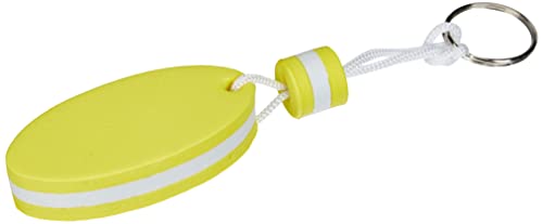 Porte-clés flottant en mousse EVA et anneau en acier inoxydable au design bicolore de différentes couleurs., citronier, Taille Unique Cover