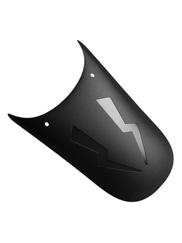 Image of MACHSWON Motorcycle Front Rear Mudguard Fender Extender, Motorbike Extension Wheel Cover Tire Hugger Mud Splash Guard, 24.5*14.5*12 cm /8.66*5.71*4.72 inch, Motorcycle Universal Fit Arc Length 20cm